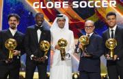 Dembélé y el Paris Saint Germain fueron los grandes ganadores de los Globe Soccer Awards