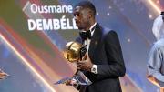 Ousmané Dembélé fue elegido el mejor futbolista y el PSG arrasó: Los ganadores de los premios Globe Soccer