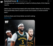 Conoce el plan de Golden State para hacer realidad la adquisición de Anthony Davis