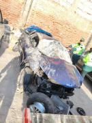 Arequipa: Joven queda grave tras choque de autos –