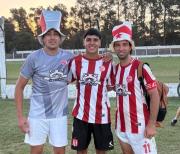 Mismos colores, mismos cantitos, mismo final: La increíble racha de Joaquín Tobio Burgos, que celebró otro título tras coronarse con Estudiantes