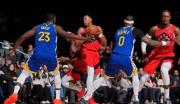 39 puntos de Curry no le alcanzan a Warriors ante Raptors