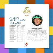 ¡Inédito! Junior Alvarado fue galardonado como el “Atleta Masculino del Año 2025”