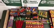 Carabineros insiste: uso y venta de fuegos artificiales es delito y tiene sanciones penales