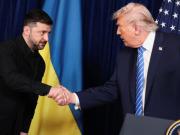 Tras reunirse con Zelenski, Trump aseguró que Ucrania quiere terminar la guerra