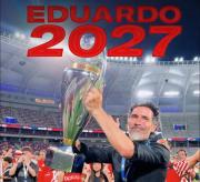 El video con el que Estudiantes confirmó la continuidad de Domínguez: Tenemos un largo camino para seguir recorriendo