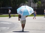 La Ciudad es un horno: alerta naranja por calor extremo y picos de casi 40 grados