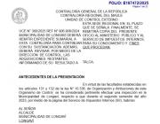 Contraloría obliga a municipio de Longaví realizar examen riguroso y exhaustivo sobre facturas que recibe de proveedores