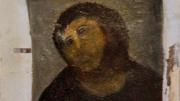 Muere la española que ganó fama mundial por su fallida restauración del fresco del Ecce Homo