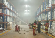 Un accidente en el sistema de cableado interno causó el incendio en la empresa Primazol: Así fue controlado