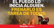 Chubut lanzó una campaña para reforzar la denuncia temprana de incendios