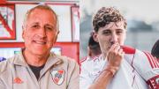Fuerte cruce en River: el coordinador de inferiores desmintió a la madre de Luca Scarlato