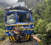 Un muerto y al menos 30 heridos en choque de dos trenes en la vía a Machu Picchu