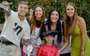 La hija de El Polaco y Barby Silenzi egresó en el jardín del Pincha