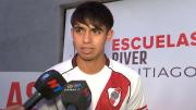 El soñado presente de Tahiel Cabral en River: “Es un orgullo para mi y para mi familia”