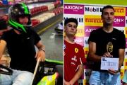 Scaloni cambió el banco por un karting y volvió a ganar