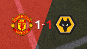Premier League: Manchester United y Wolverhampton empataron 1 a 1