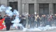 La Paz vive otra jornada de tensión por marcha de la COB y enfrentamientos con la Policía