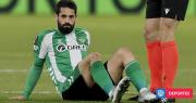 Isco se opera y estará más de un mes fuera del Betis: lesión se la provocó compañero en Europa League