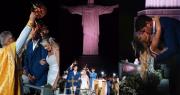 Boda paraguaya frente al Cristo Redentor impacta en redes