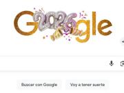 El doodle con el que Google celebra el Año Nuevo