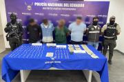 Policía captura a cuatro presuntos integrantes de Las Águilas en Guayaquil