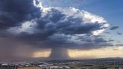 Microburst: qué es el extraño fenómeno que causa grandes daños en la superficie
