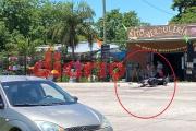 Moto y auto protagonizaron accidente en Ruta 51: hay un lesionado