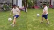 La pelota no se olvida: Daniel Passarella y un video haciendo jueguitos que despertó nostalgia