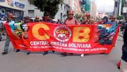 COB anuncia que seguirá movilizada, pero irá al diálogo convocado por el Gobierno
