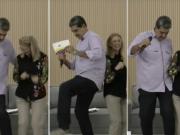 El baile de Nicolás Maduro tras el ataque anunciado por Trump en Venezuela: No crazy war