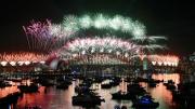 Fuegos artificiales y espectáculos de luces: las imágenes de las celebraciones de Año Nuevo alrededor del mundo