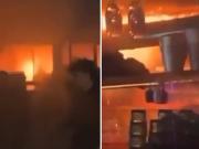 Un baño de sangre: impactantes vídeos del trágico incendio en un bar de Suiza