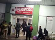 Micro chocó contra una peña en Pajchani para evitar embarrancarse