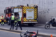 Motociclista fallece en el sector de San Carlos, norte de la capital