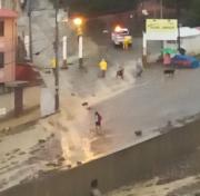 Intensa lluvia aumenta el caudal de al menos dos ríos del sur de La Paz