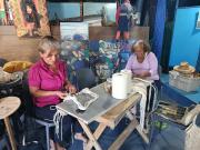 Mujeres de San Mateo reinventan el nudo del pescador para forjar su autonomía económica