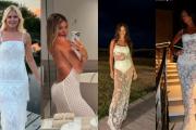 De Valeria Mazza a Wanda Nara: los looks de las famosas argentina de Año Nuevo en Uruguay