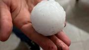 Córdoba sufrió un fuerte temporal con caída de granizo