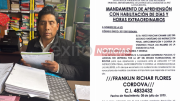 Aprehenden al exgerente de Emapa Franklin Flores; aguarda su audiencia donde se solicitará su detención en la cárcel