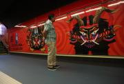 El Metro de Quito abre sus estaciones como galerías de arte para la ciudadanía