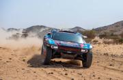 Yazeed Al-Rajhi y Daniel Sanders por la repetida en el Rally Dakar
