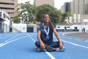 Nicole Cañola, proyección del atletismo en Ecuador con miras a Los Ángeles 2028