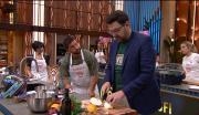 Se te quemó todo: Cachete Sierra pasó un mal momento en MasterChef Celebrity y Damián Betular fue tajante