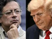 Tras la captura de Maduro, Trump le mandó un fuerte mensaje a Petro: Que se cuide el c , tiene fábricas de cocaína que se envía a EE.UU.