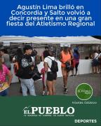 Agustín Lima brilló en Concordia y Salto volvió a decir presente en una gran fiesta del Atletismo Regional ‣ Nicolas Caiazzo