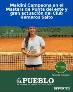 Maldini Campeona en el Masters de Punta del este y gran actuación del Club Remeros Salto ‣ Nicolas Caiazzo