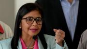 Vicepresidenta venezolana reitera a EEUU disposición a dialogar con “agenda constructiva”