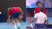 Taylor Fritz se burla de Sebastián Báez y el argentino le da vuelta un partidazo en la United Cup Mira las imágenes