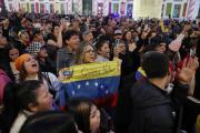 Euforia en España: venezolanos celebran al grito de ¡cayó, cayó! tras captura de Maduro
